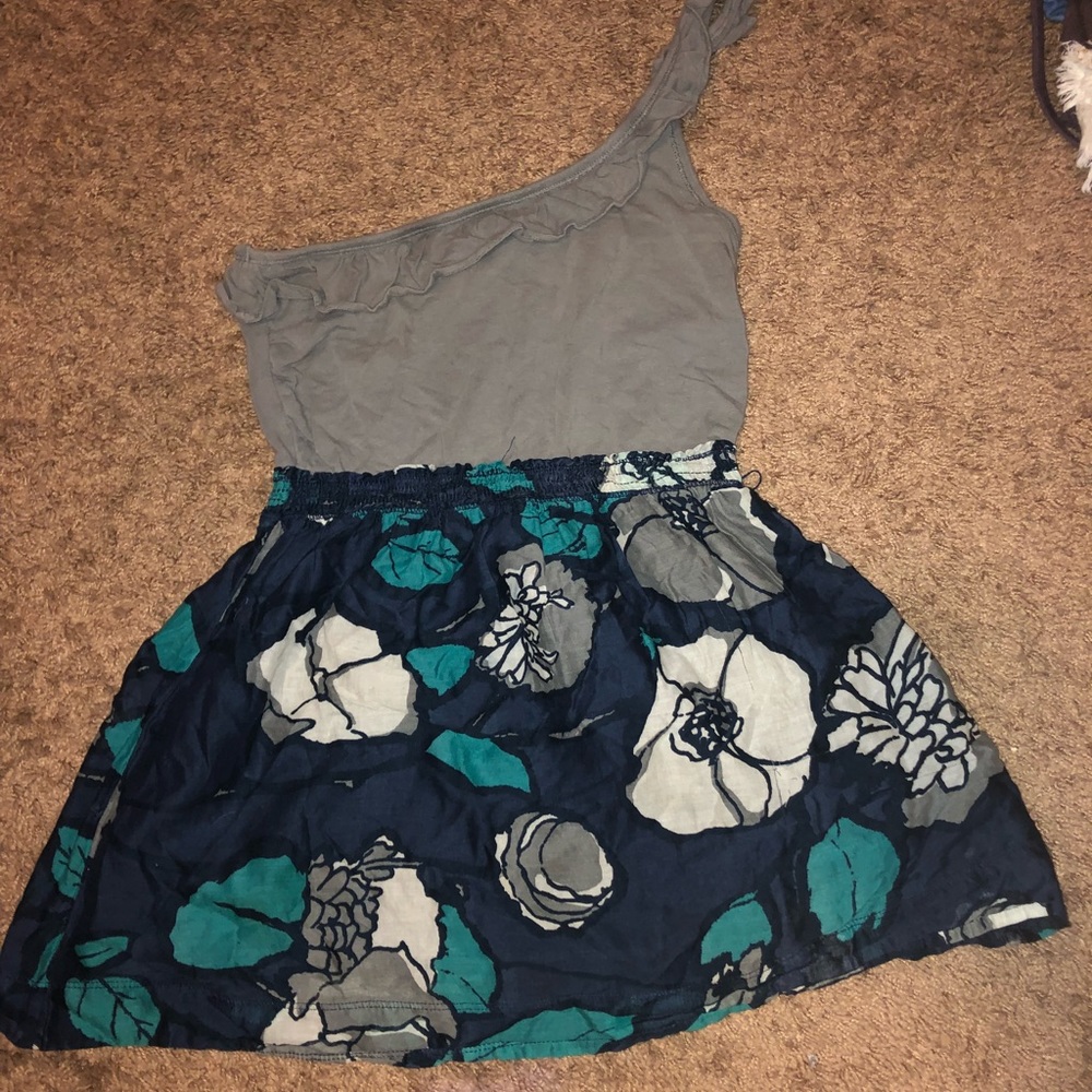 1 shoulder Hollister mini dress